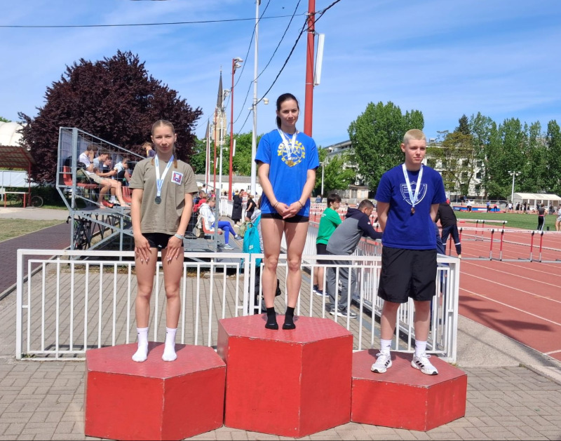 Kiemelkedő sikerek a budapesti atlétikai diákolimpián