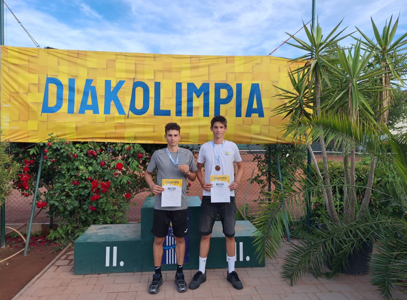 Bravúros szereplés az U16-os tenisz Diákolimpián