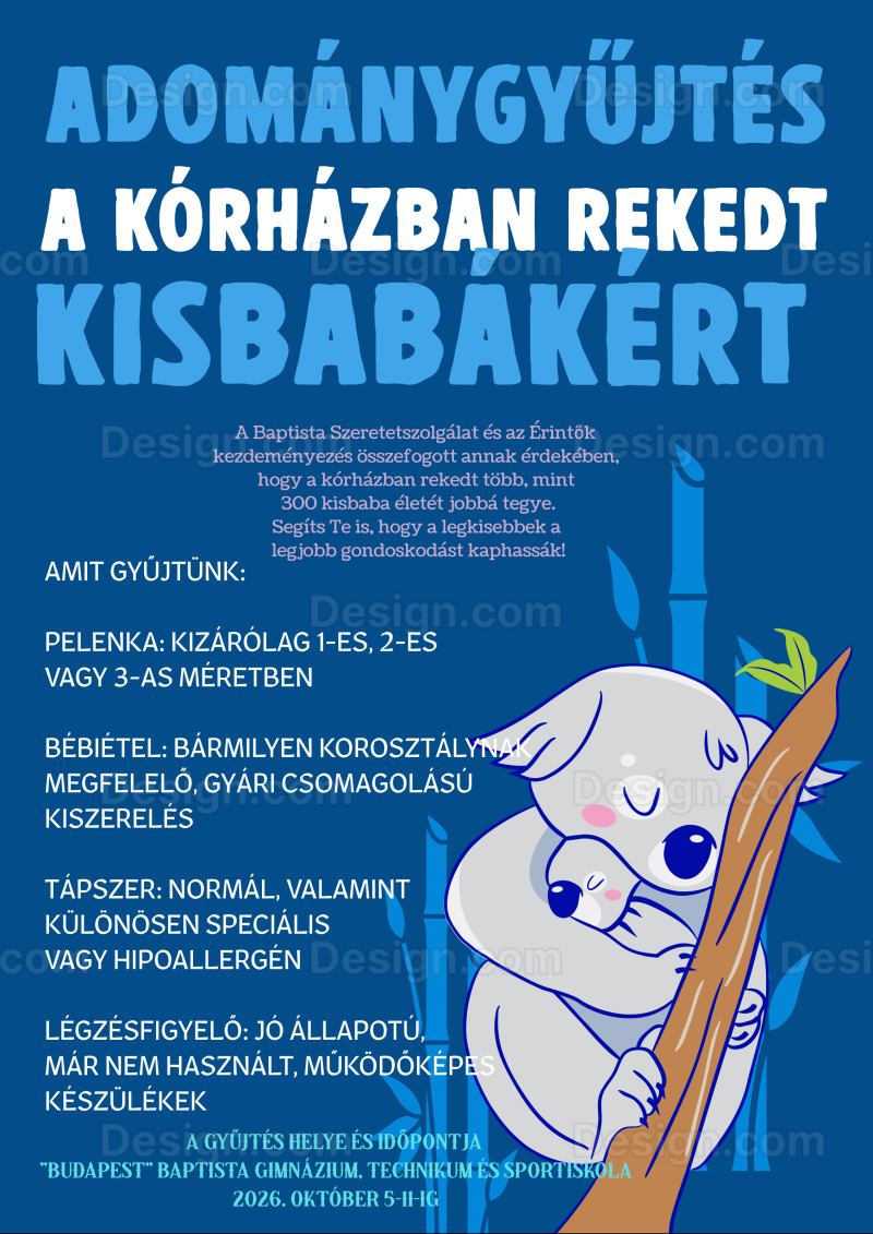 Segítsünk együtt a kórházban rekedt kisbabáknak! 