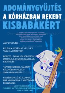 Segítsünk együtt a kórházban rekedt kisbabáknak! 